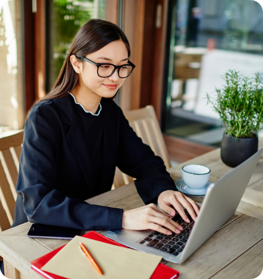 Passports being held outdoors